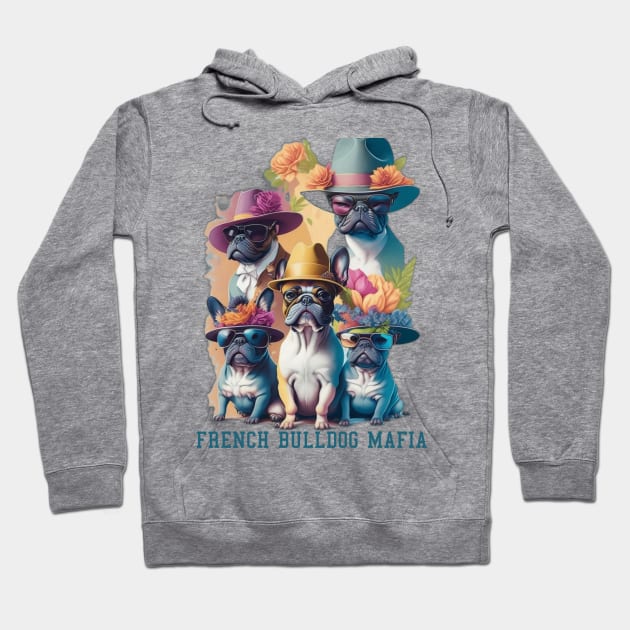 FRENCH BULLDOG MAFIA Hoodie by LUCIFERIN20